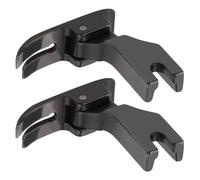 MUELODSIC 2 Prensatelas Industriales de Acero Negro P351 para Máquina de Coser, Accesorios de Costura Compatibles con Brother, Singer y Otras Marcas, Juego de Prensatelas para