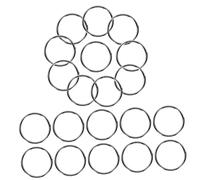 MUELODSIC 200 Piezas Anillos Metálicos Pequeños Aros Redondos para Llaveros Conectores Seguros para Organización de Llaves y Accesorios Diy