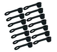 MUELODSIC 25 Tapones Antipolvo de Goma Aplicables para Purgadores y Engrasadores de Freno Protección Resistente para Línea de Frenos 25 Unidades Negras Uso en Coches y Motocicletas