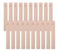 MUELODSIC 26 piezas Perchas de Madera Natural para Jaula Barras Redondas sin Tratar para Escaleras y Juguetes de Trepa para Aves Pequeñas Accesorio Seguro y Resistente para Moler Patas y