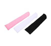 MUELODSIC 3 Fundas de Encaje para Abanicos Plegables Japoneses, Bolsos Vintage para Boda en Colores, Protectores Portátiles para Fiestas, Despedidas de Soltera y Bailes