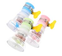 MUELODSIC 3 piezas Filtro de Grifo Giratorio para Cocina Purificador y Aireador de Agua para Fregadero Ahorro y Fácil Instalación Lavabos y Baños