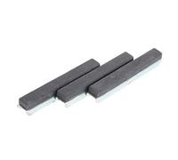 MUELODSIC 3 Piezas Molinera de Suministros automotrices Piedras de afilar cilíndricas máquina pulidora de Piedra de amolar pulidor de Cilindros Piedra de afilar Metal Plata