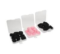 MUELODSIC 36piezas de Micrófono de Esponja de Parabrisas para Micrófonos de Solapa y Auriculares Funda de Espuma para Reducir el Ruido y Proteger del Viento para Estudios de Grabación