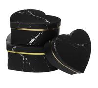 MUELODSIC 3piezas Caja De Flores Forma De Diseño Elegante Para Propuestas Bodas y Cumpleaños Para Decoración y Almacenamiento De