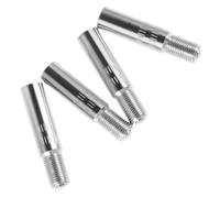 MUELODSIC 4 piezas Extensiones de Válvula de Metal para Neumáticos Prolongadores Prácticos para de Válvulas de Automóvil Compatible con Coches Camiones y Furgonetas