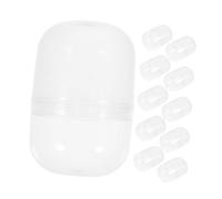 MUELODSIC 40piezas De Juguetes Vacías Unidades Para Máquinas Expendedoras Bolas De Plástico Transparente