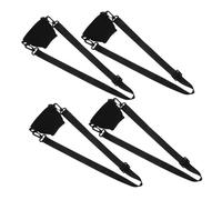 MUELODSIC 4juegos Aislantes para Copas De Vino Funda Protectora y Correa para Eventos