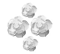 MUELODSIC 4piezas Cute Car Air Vent Clips Diffusor De Aceites Esenciales Para Coche Clip Aromatizante Diseño De Flor De Accesorio Decorativo Para Interior De Vehículo
