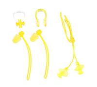 MUELODSIC 4piezas Tapones De Oído y Clip Nasal Impermeables Para Natación Accesorios Prácticos Para Adultos Para Nadar y Disfrutar Del Agua