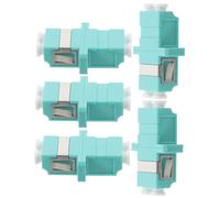 MUELODSIC 5 Piezas Adaptador De Fibra Óptica LC LC Adaptador De Conexión De Fibra Óptica para Uso Oficinas