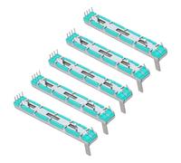 MUELODSIC 5piezas Potenciómetro Deslizante Lineal para Proyectos Electrónicos Módulo Ajustable y Control de Volumen Independiente Adecuado para Prototipado y Robótica