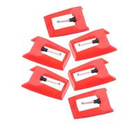 MUELODSIC 6 piezas Agujas para Tocadiscos Vinilo de Repuesto Compatible Fonógrafo Aguja Estilográfica Protección Precisa Discos Vinilo