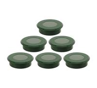 MUELODSIC 6 Piezas Cubiertas para Taza de Putter de Golf Resistentes al Agua y Rayos UV, Accesorios para Práctica en Campo de Golf y Protección del Hoyo