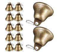 MUELODSIC 60 Cascabeles Colgantes Para Árbol Para Manualidades Pequeños Adornos Colgantes Cascabeles Rústicos Para Manualidades Pequeños De Metal Para