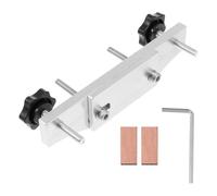 MUELODSIC Abrazadera Herramienta Fuerte y Versátil para Puente de Guitarra Junta de Corcho de Acero Inoxidable y Aleación de Aluminio para Reparación de Guitarras Acústicas