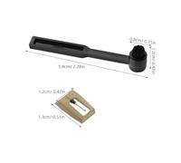 MUELODSIC Aguja Stylus para Tocadiscos con Cepillo Limpieza Preciso para Fonógrafos Vinilos Repuesto Duradero y Protector