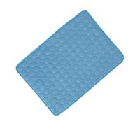 MUELODSIC Alfombrilla Refrescante para Mascotas Azul Cama Cama Fría para Perros y Gatos Colchoneta Transpirable y Plegable para Verano Antisobrecarga para y Viaje