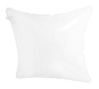 MUELODSIC Almohada Inflable Transparente para Camping Cojín Compacto de PVC Diseño Portátil y Soporte Resistente para Viajes y Actividades al Aire