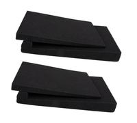MUELODSIC Almohadillas de Espuma Antivibración para Altavoces 28x9,5x4 Cm, 2 Unidades, Aislamiento Acústico para Subwoofer y Sistemas de Cine en Casa, Protección contra Vibraciones
