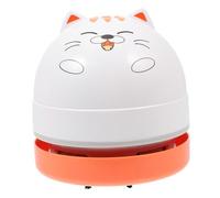 MUELODSIC Aspiradora Recargable USB Mini Portátil con Diseño Animal Recolector de Polvo de Escritorio para Teclado y Espacios Reducidos con Filtro Extraíble y Fácil Manejo Ergónomico