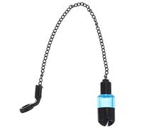 MUELODSIC Avisador Mordida Pesca Práctico con Luz Accesorio Hierro Resistente para Fácil Instalación sin Corrosión Kit Swing Indicador Azul