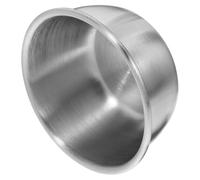 MUELODSIC Bandeja de Acero Inoxidable para Báscula Joyería con Diseño Forma de Diamante Bandeja Pequeña para Pesar Polvo y Líquidos Accesorios de Laboratorio para Mediciones Precisas