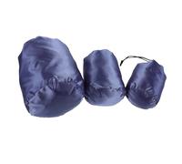 MUELODSIC Bolsa de Almacenamiento para Chaqueta de Plumas, 3 Piezas (11cm, 13cm, 19cm), Saco de Compresión Cordón para Mochileros, Adecuado para Senderismo, Camping y Viaje al Aire