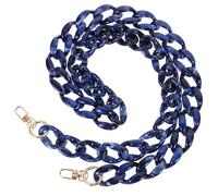 MUELODSIC Cadena Acrílica de 47 Pulgadas para Bolso de Mano y Bandolera Cierres Dobles, Correa Larga para Uso Diario y Reemplazo