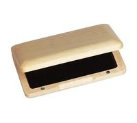 MUELODSIC Caja Porta Lengüetas para Oboe de Madera Diseño Portátil y Duradero con Capacidad para Dos Lengüetas Textura Fina y Cierre Seguro para Músicos y Estudiantes Movimiento