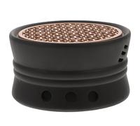 MUELODSIC Calentador de Tetera de Cerámica Soporte para Velas Calentador de Té Doméstico Portátil Herramienta Práctica para Calentar Té y Alimentos Uso Sala de Estar y Color Aleatorio