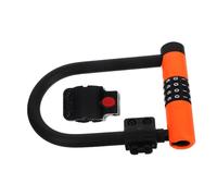 MUELODSIC Candado U Bicicleta Combinación Dígitos sin Llave Antirrobo Portátil Resistente para Bicicleta Carretera Montaña Scooter Eléctrico y Motos Incluye Soporte y Anillo de Bloqueo