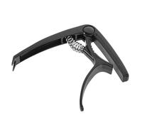 MUELODSIC Capo para Guitarra Acústica y Eléctrica de Aleación de Zinc Accesorio Práctico para Cambio de Diseño Simple para Músicos Color Negro Brillante