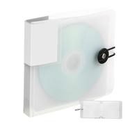 MUELODSIC CD Dvd Estuche Almacenamiento Discos Resistente la Humedad con Cierre Seguro y Funda Portátil para Viaje y Protección de Cds y Dvds