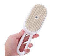 MUELODSIC Cepillo Eléctrico Rotatorio para Mascotas con Vapor Función de Pulverización y Masaje Herramienta Multifuncional para Limpieza y Aseo de Gatos y Perros Fácil de Usar