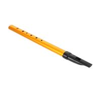 MUELODSIC Clarinete Instrumentos De Mirlitón Silbato De Llave Irlandés De 6 Hoyos Principiantes Irlandeses Pífano Silbato De 6 Hoyos Flauta Irlandesa Flauta Quena Aleación De Aluminio Dorado
