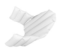 MUELODSIC Cojín inflable para silla de comedor infantil, respaldo ergonómico de PVC ligero y portátil, almohada inflable para trona y sofá, uso doméstico y viajes, fácil limpieza y rápido inflado