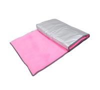 MUELODSIC Colchoneta Siesta Infantil Portátil Para Niños Pequeños Superficie Suave, Tamaño Pequeño, Color Rosa, Adecuado Para Guardería y Viaje, Ligera y Cómoda Para Niñas y Niños