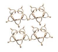 MUELODSIC Conectores Hexagonales de Metal para Diy 50 Pcs Accesorios de Joyería Colgantes para Pendientes y Collares para Manualidades