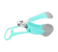 MUELODSIC Cortauñas Portátil Acero Inoxidable con Lupa Ajustable y Plegable Herramienta para Cortar Uñas y Pies Agarre Estable Diseño Duradero para Mayores y Bebés