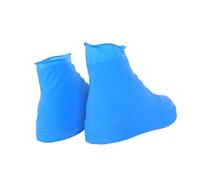 MUELODSIC Cubiertas de Zapatos de látex Cubiertas de Zapatos de Lluvia Azul