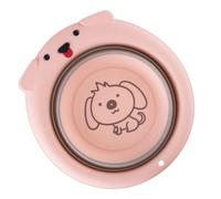 MUELODSIC Cuenca para Niña Diseño Portátil y Ahorro de Espacio Lavadero Infantil con Plástico Duradero y Fondo Reforzado Anticaídas Práctica y Multifuncional para Viajes y Uso Diario