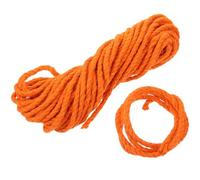 MUELODSIC Cuerda de Sisal Cortable para Rascar Gatos Cuerda de Repuesto Multifunción para Rascador DIY Color Naranja para Accesorios de Muebles y Decoración