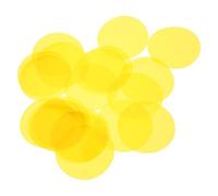 MUELODSIC Filtros de Gel Adhesivos para Lámparas LED 20 Piezas, Película Autoadhesiva Cambio de Color, Diámetro 44mm, Compatible Focos y Luces Estroboscópicas, Iluminación