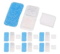 MUELODSIC Filtros de Repuesto para Fuente de Agua Gatos 24 Unidades Esponjas Filtrantes Triple Capa 8 8 8 para Dispensador de Agua Mascotas Filtro Cartucho Compatible para Hidratación