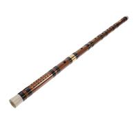 MUELODSIC Flauta de Bambú Clásica Do para Principiantes Instrumento Musical de Dos con Funda de Terciopelo para Aprendizaje y Profesionales