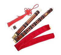 MUELODSIC Flauta de Bambú de Estilo Chino para Principiantes Instrumento Musical Duradero con Sonido Preciso Profesionales para Estudiantes y Clases