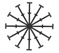 MUELODSIC Hebillas de Nailon para Bridas Autoblocantes Ajustables Soportes Multifuncionales para Cables y Reparación de Maleteros Paquete de 25 Unidades para Uso Automotriz y Doméstico