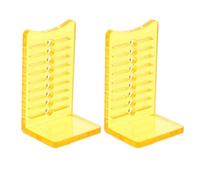 MUELODSIC Herramientas de Raspado de Vinilo para Automóviles 2 Pcs, Aplicador de Película de Vinilo con Regla Guía de 90° y Ranuras de Medición, Herramienta de Instalación Ppf para