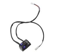 MUELODSIC Interruptor Multifunción para Motocicleta y Scooter Botón de Bocina y Señal de Dirección Resistente Intemperie Compatible Modificaciones de Scooter para Uso Diario y Seguridad